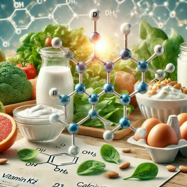 calcium, magnesium, vit K2, vit D3 contre l'ostéoporose