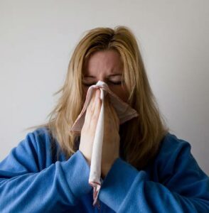 allergie aux pollen nez coule