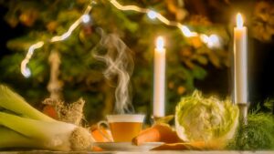 Préparer les fêtes en mangeant