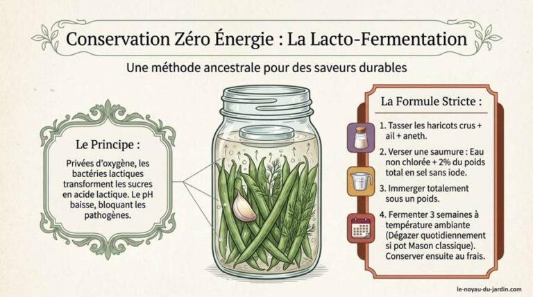 Recette de haricots verts en conserve